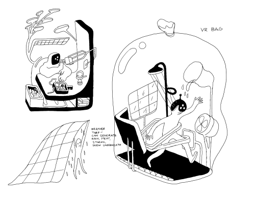 BMO concept art by Michael DeForge