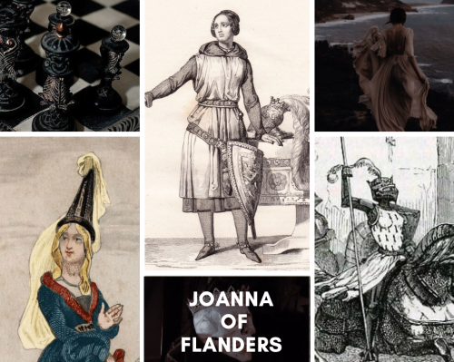 Joanna of Flanders - “Fiery Joanna”Joanna of Flanders (b. c.1295 - after 1373) was the daughter of L