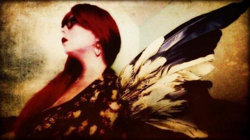 I’m a winged creature :) #photomanipulation #photography #vintage #retro #redhair #redhead #wi