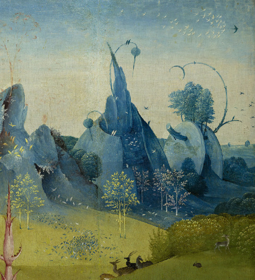synthetic-flying-machine:garden of earthly delights (detail), Bosch