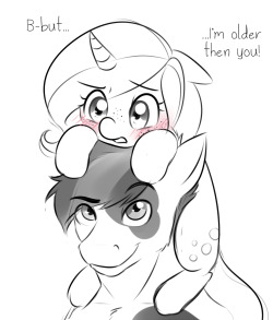 ask-teenage-pipsqueak:  Why are you so big?!