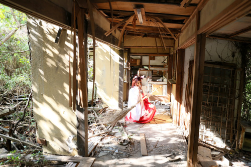 Cute Cosplay GIrl Higurashi Rin (Kitsune-Chan 3) 1-8