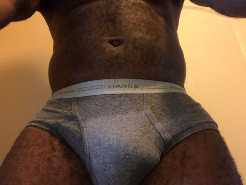 slammdunk93: Sweaty Grey Hanes briefs after a 5 mile run