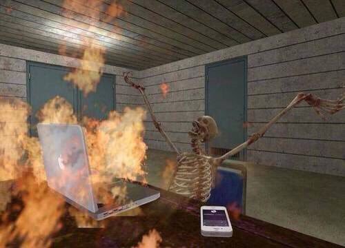 When You’re Writing But Can’t Finish It Off Because Suddenly Words Are Impossible