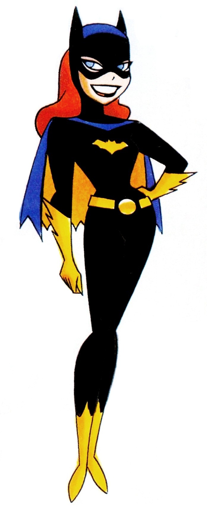 BATMAN: ANIMATED — Batgirl's redesign for The New Batman Adventures...