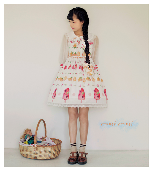 truth2teatold:Forever Summer Crunch Crunch series preorder - jumperskirt, one piece dress, blouse,