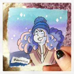 deeeskye:  Rose Quartz in the winter ❄️