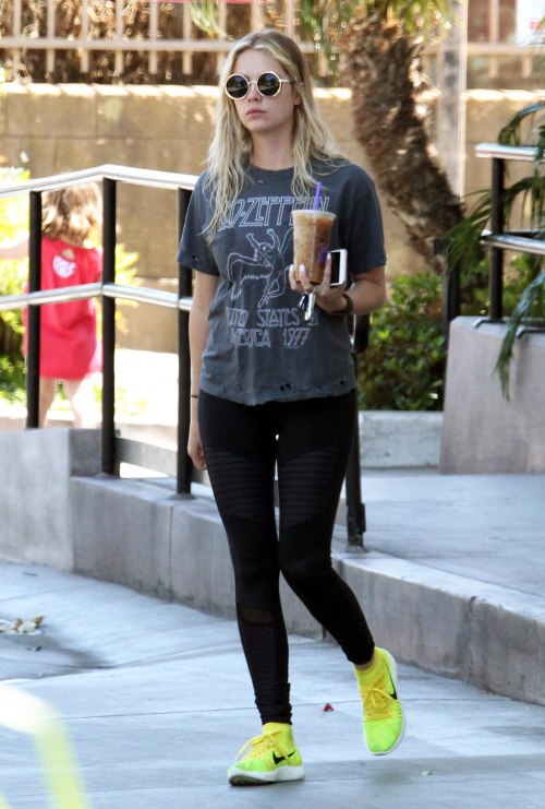 April 19 - Ashley Benson - out and about in West HollywoodMore