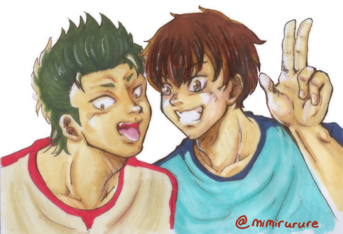 I didn’t draw anything for Kuramochi &amp; Sawamura’s birthdays. I’ll leave th