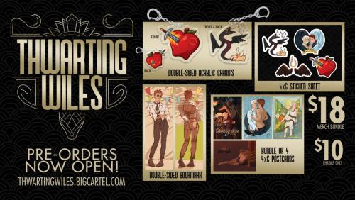 thwartingwileszine: THWARTING WILES PRE-ORDERS ARE OPENPre-orders for Thwarting Wiles, an 18+ bottom