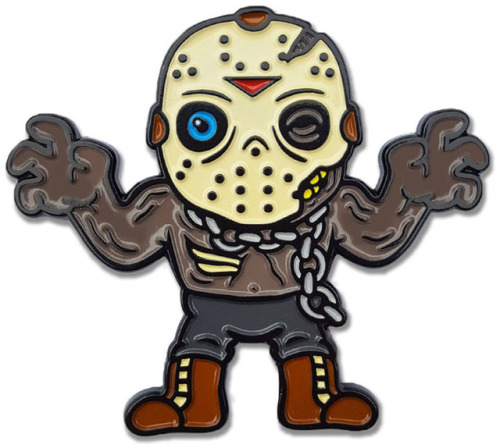 brokehorrorfan: Lunar Crypt Co. has launched a line of wrestling-inspired horror enamel pins dubbed 