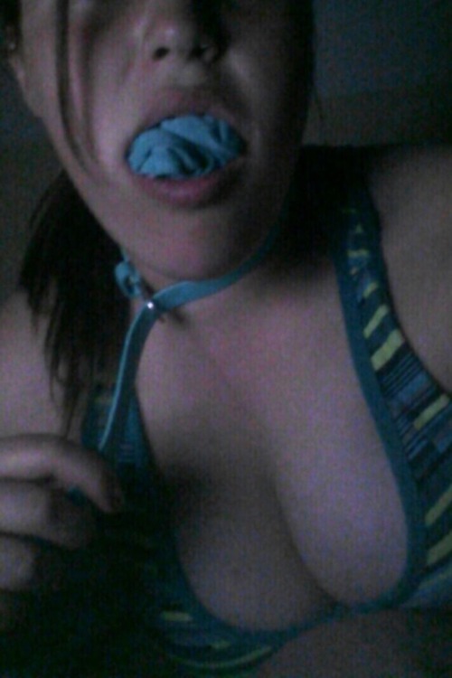 panties in mouth