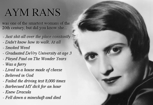 the world required an ayn rand version