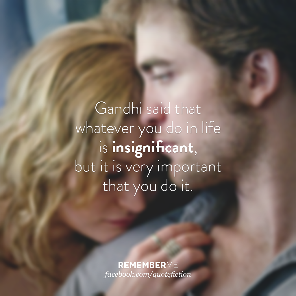 remember me movie quotes