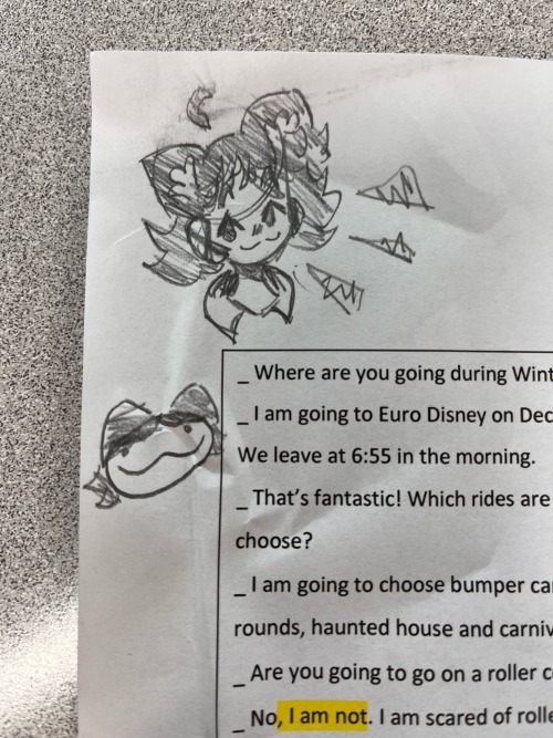 Some Of My Recent School Doodles