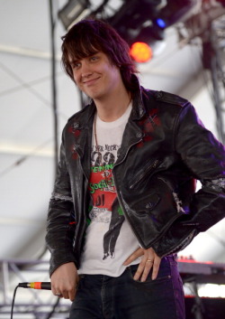 livefastdiechung:  Julian Casablancas performs onstage during day 2 of the 2014 Coachella Valley Music &amp; Arts Festival at the Empire Polo Club on April 12, 2014 in Indio, California. 