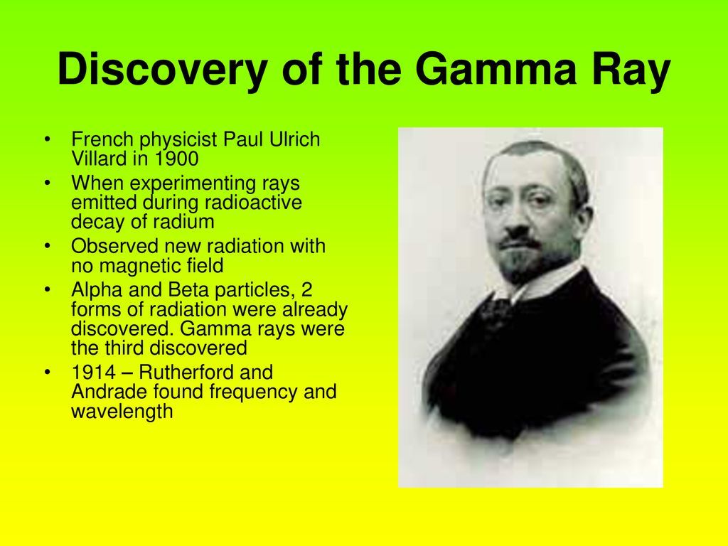 13 Janvier 1934 – Paul Ulrich Villard, chimiste et physicien ...