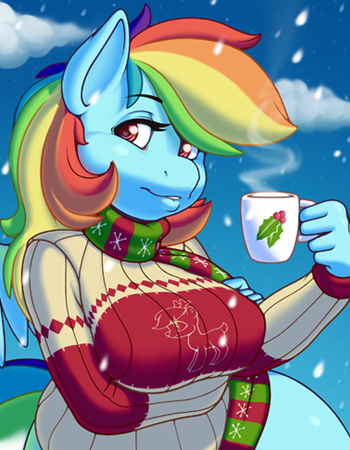 3mangos:  Hey everyone! A few artists and I have gathered to create this small, but special treat for the holidays called Snow Date! Snow Date contains 6 pinup scenes, each with various edits such as Clothed, Nude, and Futa. Featured artists: Kevinsano