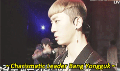 Bang Yongguk: Shy and modest when receiving a compliment