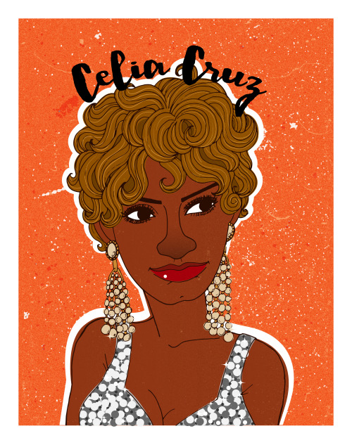 dynamodandridge:Celia Cruz (1925 - 2003) aka The Queen of SalsaBorn in Havana, Cuba , Celia would go