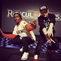 asapworldwide:  a$ap rocky x rob dyrdek 