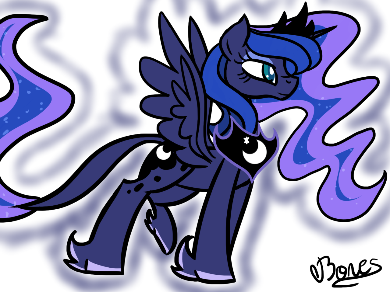 lunadoodle:  I’ve seen people draw Unicorns/Alicorns as they should look in Mythology