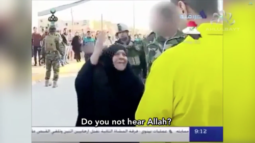 alittleheartandruh:yafatimah:A bereaved Shi`i mother confronts the ISIS bomber responsible for her s