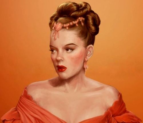 Judy Garland’s official art for The Pirate, 1948