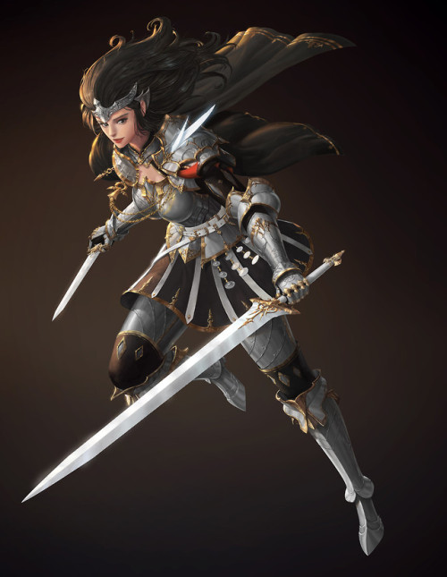 [SPEED PAINTING] VALKYRIE  Muel Kim www.artstation.com/artwork/Ka2yER