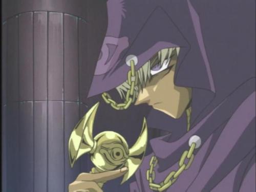 thewittyphantom:  Marik tended to be in one of four moods early on in Battle City: scheming, bored, bitter, and annoyed. 