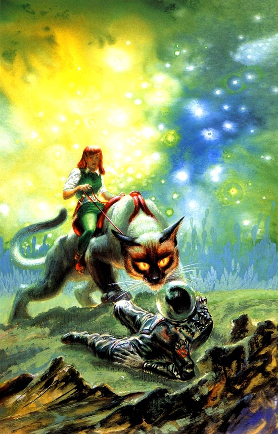 translucentmind:   Lord of The Green Planet // Frank Kelly Freas  