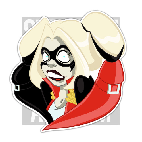 sopheyart:«Harley Quinn» stickerpack by Sopheyapt. 1