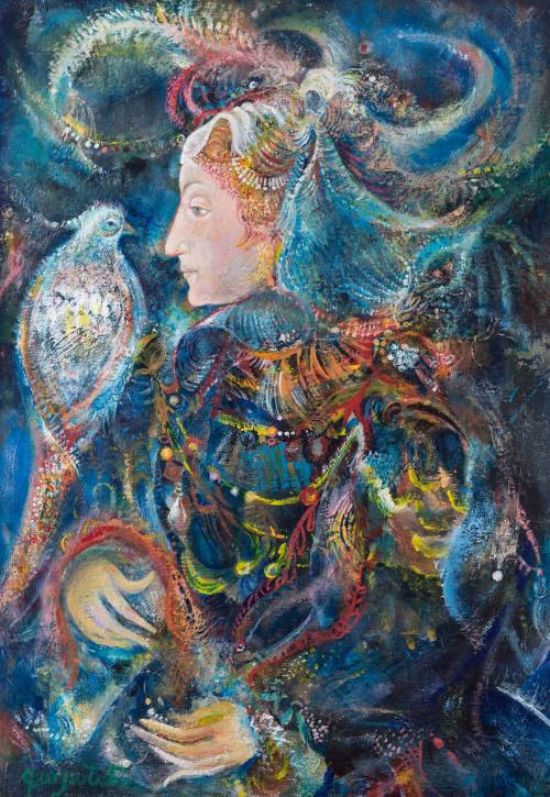 Woman with a Bird - Gayane Khachaturian