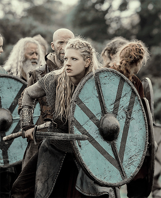 vikingshistory:  &ldquo;She is based on a real person. She is Ragnar’s wife,