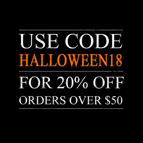 HALLOWEEN SALE!It’s our favorite time of year, and to celebrate we’re offering some of o