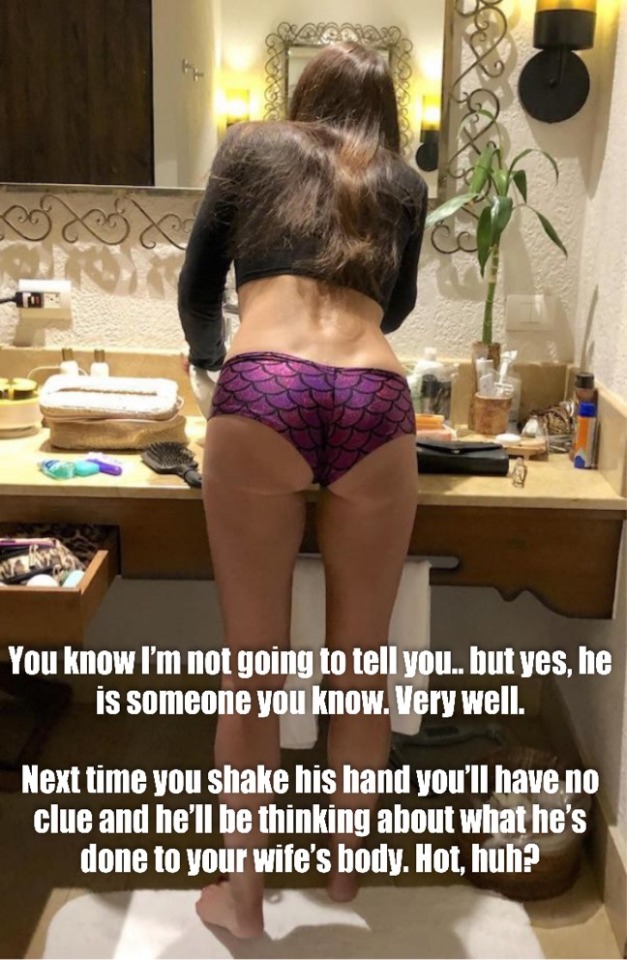 experiencedcucky:Yes, this scenario has happened. And she still hasn’t told me who it was. Life of a cuckold. 