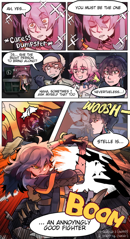 Stelle's Herta recharge - comic by DieReineWelt : r/HonkaiStarRail