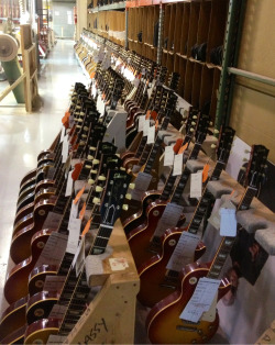 adamsramblings:  Les Paul, Les Paul, Les Paul…. All ready to ship out!