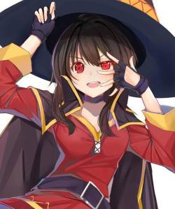 animefemme:Arch Wizard Megumin! [KonoSuba]