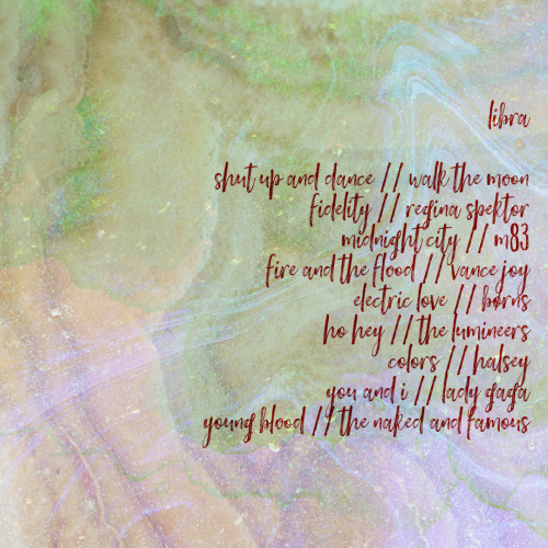 Hey, I Asked The Zodiac Playlist Thing. I Think You Should Make Them, That Would Be Fun!