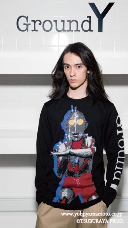 Yohji Yamamoto x Ultraman collection in stores October 24, 2014 at the Ground Y boutique in Parco Sh