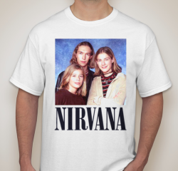 90s90s90s:  Nirvana “Hanson” T-Shirt AVAILABLE HERE