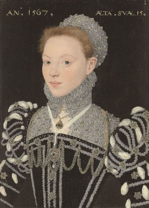 Portrait of Susan Bertie by the Master of the Countess of Warwick, 1567 