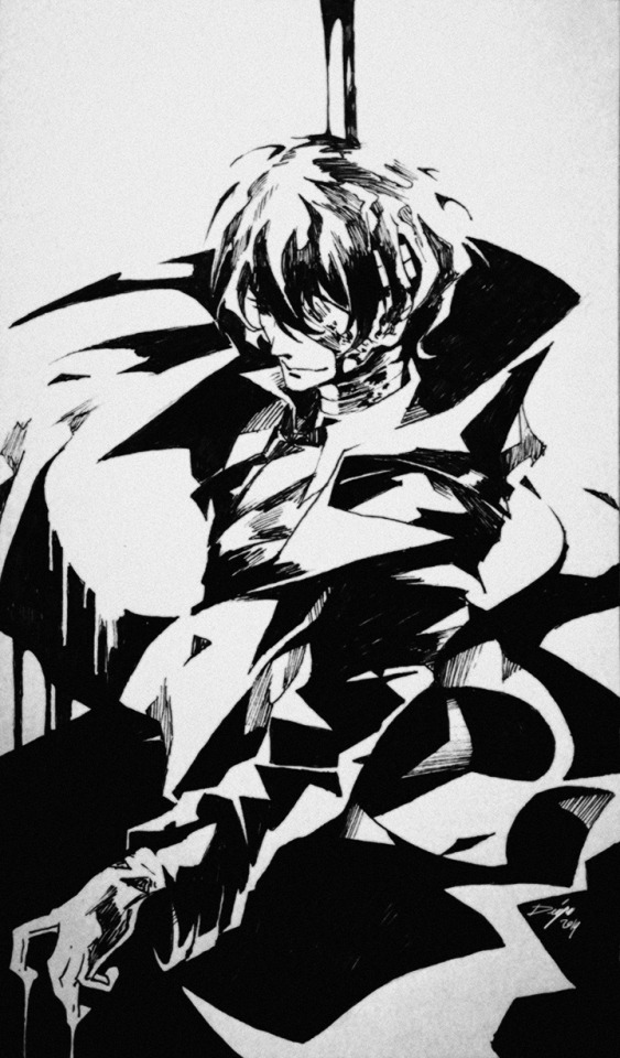 Ink Drawn Christmas Present For The Lovely @soyo_ , Who I Was Lucky Enough To Meet In Germany! Based