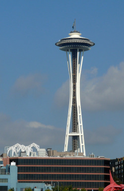 ourseattle:   http://madcap-matt.tumblr.com/  The Space Needle, I took this while on the waterfront tour a couple years ago.   Seattle