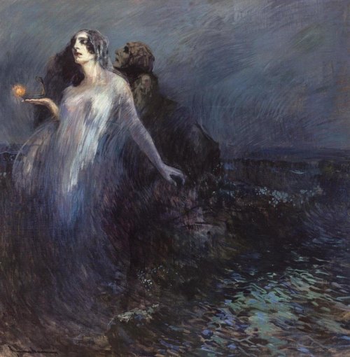 scribe4haxan:Verso la luce 1910 ~ by Cipraino Mannucci…
