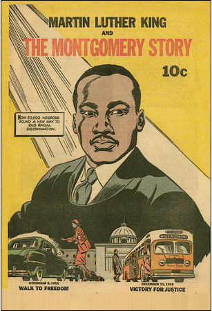 Read 1957 Comic Book of Martin Luther King in Montgomery Digitized by Stanford University in PDF fil