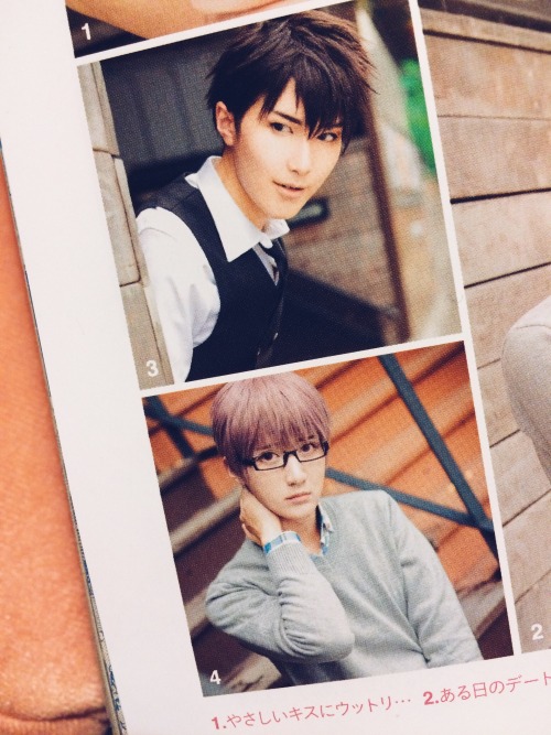cubic-rock:  Baozi and Hana featured on the Feb issue of BExBOY under Nekota Yonezou sensei’s corner.
