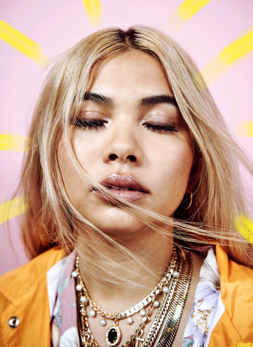 music-daily: Hayley Kiyoko photographed by Andrew Boyle for Out Magazine