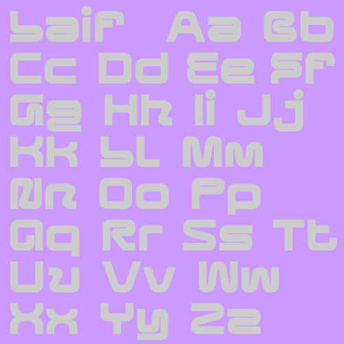 Laif was built as a variable typeface, including 2 axes - a width and weight axe. With 35 cuts, it i